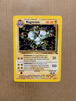 Magneton 26/62 Fossil Set - Rare Pokemon Card - NM/Mint - Image 1