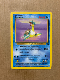 Lapras 25/62 Fossil Set - Rare Pokemon Card - HP - Image 1