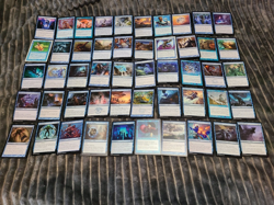 MTG Enchantment Lot of 50 CARDS-(BLUE ONLY)-NO DOUBLES - Image 1