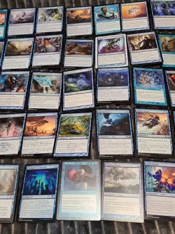 MTG Enchantment Lot of 50 CARDS-(BLUE ONLY)-NO DOUBLES - Image 3