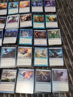 MTG Enchantment Lot of 50 CARDS-(BLUE ONLY)-NO DOUBLES - Image 4