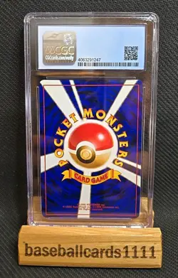 CGC 9 MINT Dark Golbat 1997 Team Rocket Gang Japanese 42 Holo Pokemon Card P1 - Image 2