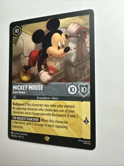 Mickey Mouse - Giant Mouse 199/204 Reign of Jafar Regular Disney Lorcana Card NM - Image 2