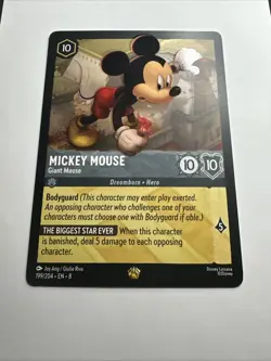 Mickey Mouse - Giant Mouse 199/204 Reign of Jafar Regular Disney Lorcana Card NM - Image 5