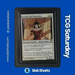 2004 MAGIC: THE GATHERING CHAMPIONS OF KAMIGAWA #33 MASAKO THE HUMORLESS - Image 1