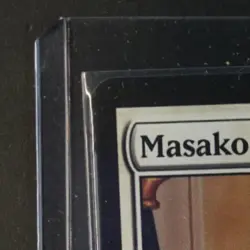 2004 MAGIC: THE GATHERING CHAMPIONS OF KAMIGAWA #33 MASAKO THE HUMORLESS - Image 3