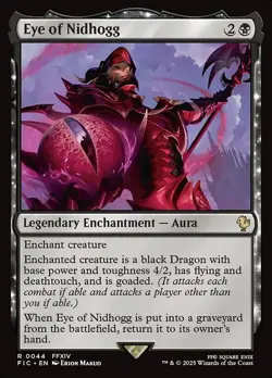 Eye of Nidhogg Commander: FINAL FANTASY NM MTG Non-Foil - Image 1