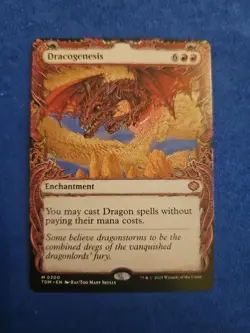 Dracogenesis (0300) Tarkir: Dragonstorm NM Showcase (300) MTG - Image 1