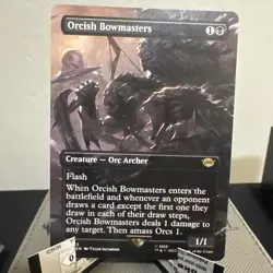Orcish Bowmasters (Borderless) Lord of the Rings: Tales of Middle-Earth Regular - Image 1