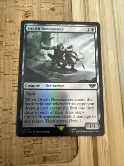 MTG Magic The Gathering Foil Orcish Bowmasters - Image 1
