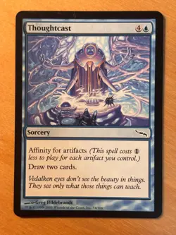 Magic the Gathering Thoughtcast Mirrodin LP - Image 1