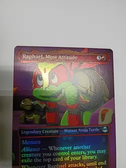 MTG Raphael, Most Attitude (Borderless) Teenage Mutant Ninja Turtles Foil - Image 2