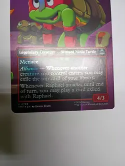 MTG Raphael, Most Attitude (Borderless) Teenage Mutant Ninja Turtles Foil - Image 3