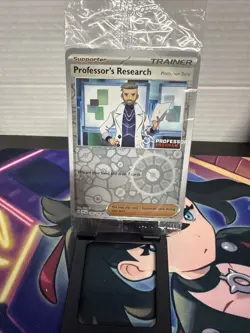 Pokemon TCG: Professor Trainer Research Professor Turo/SadaProgram Promo Sealed - Image 1