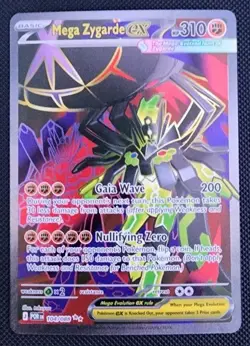 Mega Zygarde ex 104/088 Pokemon Perfect Order Full Art English - Image 1