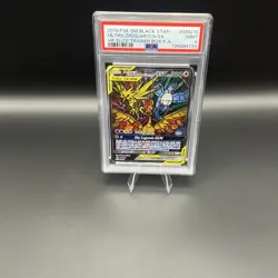 2019 Pokemon Hidden Fates ETB Articuno Moltres Zapdos GX #SM210 PSA 9 - Image 2