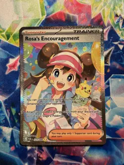 Rosa’s Encouragement #123 – Pokemon Perfect Order | Full Art Trainer - Image 1