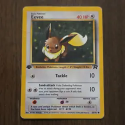 Pokemon TCG Eevee 1st Edition Common Jungle 51/64 Regular 2000 - Image 1