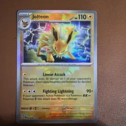 Jolteon 029/131 Pokeball Foil Prismatic Evolutions Pokemon NM - Image 1