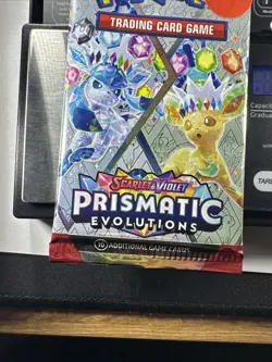 22.40 Prismatic Evolutions Pokemon Booster Pack New Sealed - Image 2