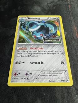 Bronzong (Prerelease) XY21 XY Black Star Promo Holo Pokemon LP- ~ MP - Image 2