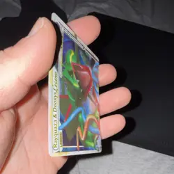 Pokemon Rayquaza & Deoxys Legend Undaunted Ultra Rare 89/90 140HP Holo TAG TEAM - Image 3