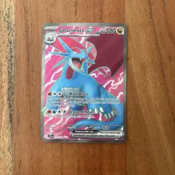 Pokemon TCG Journey Together Salamence EX 177/159 Holo Ultra Rare NM Card - Image 1