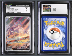 Mesprit 204/191 Illustration Rare Holo Surging Sparks Pokemon CGC 9 Mint - Image 1