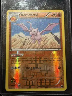 Pokemon Aerodactyl Reverse Holo Black & White Dark Explorers 53/108 LP - Image 1