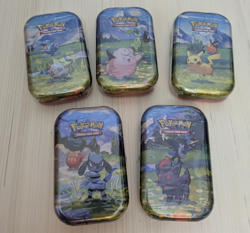LOT OF 5x Pokemon TCG Ascended Heroes Mini Tins Complete Art Set - 10 Packs ✅NEW - Image 1