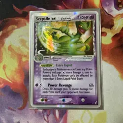 Pokemon TCG Sceptile ex 96/100 EX Delta Species Ultra Rare Holo LP - Image 1