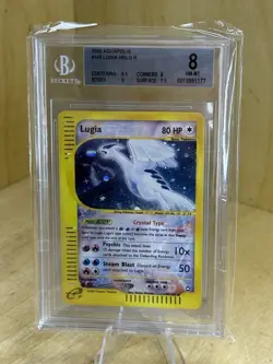 Lugia Aquapolis Holo Rare 149/147 BGS 8 NM Mint Vintage Pokemon - Image 1