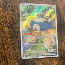 🔥Snorlax #051 Pokemon Black Star Promo FULL ART Holo SVP🔥 - Image 3