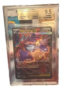 Pokemon Mega Latias EX 181/132 SIR Me01 Mega Evolution BGS 9.5 Holo - Image 1