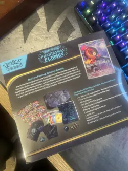 Pokemon TCG Mega Evolution Phantasmal Flames Elite Trainer Box (Sealed) - Image 3