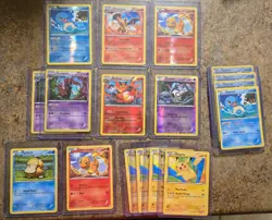 Pokemon Boundaries Crossed - Charizard Holo Squirtle Pikachu Charmander LP Lot - Image 1