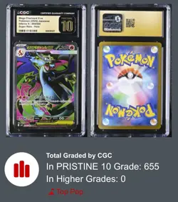 Pokemon Mega Charizard X ex #094/080 Japanese Inferno X SR CGC 10 Pristine - Image 3