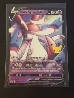 Dark Sylveon V - SWSH134 - Black Star Ultra Rare Promo 25th - Pokemon - NM - Image 1