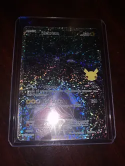 Zekrom 114/114 Full Art Ultra Rare Celebrations 25th Anniversary Pokemon Nm-Mint - Image 2