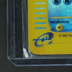 2002 POKEMON EXPEDITION SET #132/165 SQUIRTLE REVERSE HOLO - Image 4