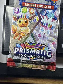 22.42 Prismatic Evolutions Pokemon Booster Pack New Sealed - Image 2