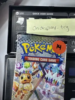22.42 Prismatic Evolutions Pokemon Booster Pack New Sealed - Image 3