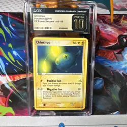 Chinchou 49/108 - CGC PRISTINE 10 - EX Power Keepers - Pokemon TCG 2007 - Image 1