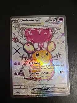 Dedenne ex 239/193 - Paldea Evolved Full Art Ultra Rare Pokemon NM - Image 1