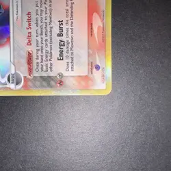 Pokemon Mewtwo Delta Species 12/113 Holo Rare- Dragon Frontiers, HP with crease - Image 4