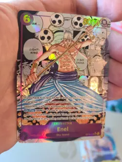 One Piece TCG Enel OP15-118 (Manga) Adventure on KAMI’s Island - English - Image 2