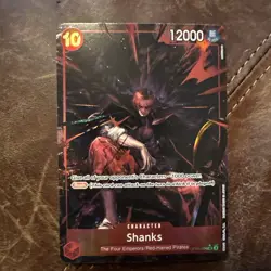 Shanks Alt Art Super Rare - Emperors in the New World #OP09-004 SR One Piece TCG - Image 1