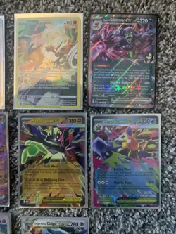 11 Card Lot Pokemon TCG Full Art EX GX VStar Mega - Image 4
