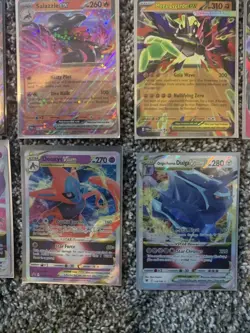 11 Card Lot Pokemon TCG Full Art EX GX VStar Mega - Image 5