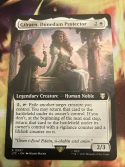 Gilraen, Dunedain Protector EXTENDED, The Lord of the Rings, MTG LTR NM/M - Image 1